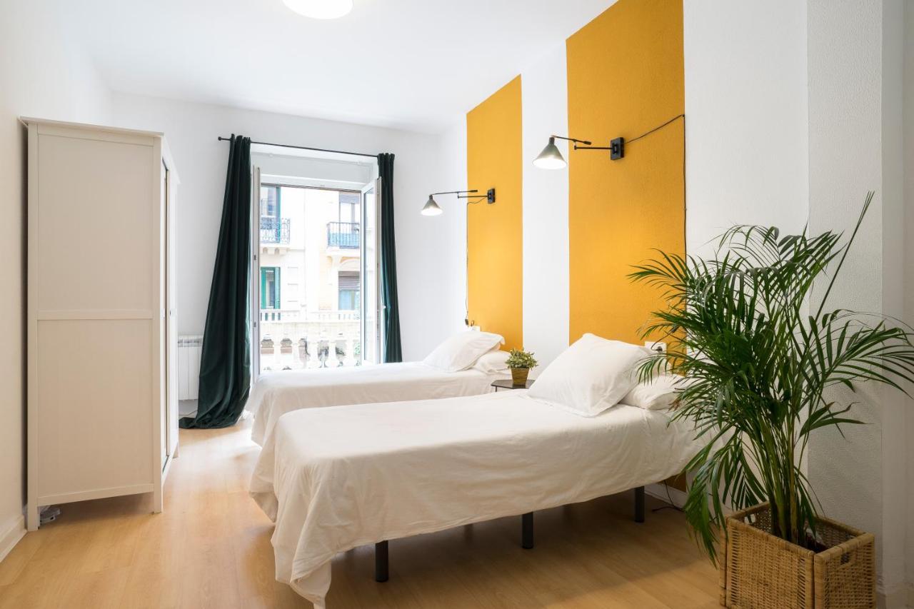 Usandizaga Apartment, Second Line Beach, Free Parking Сан Себастиан Екстериор снимка