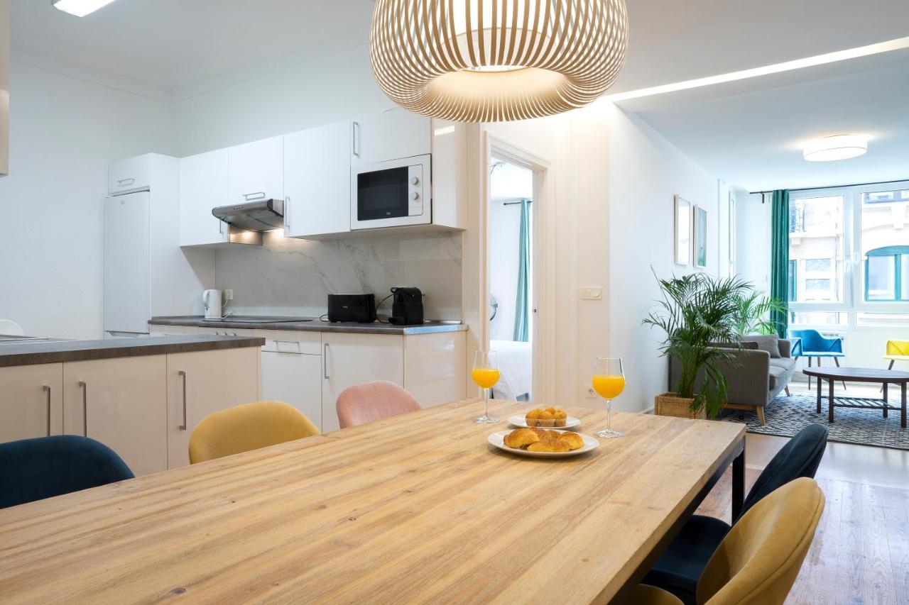Usandizaga Apartment, Second Line Beach, Free Parking Сан Себастиан Екстериор снимка