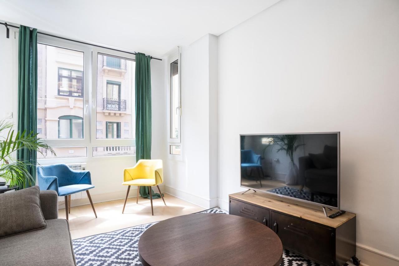 Usandizaga Apartment, Second Line Beach, Free Parking Сан Себастиан Екстериор снимка