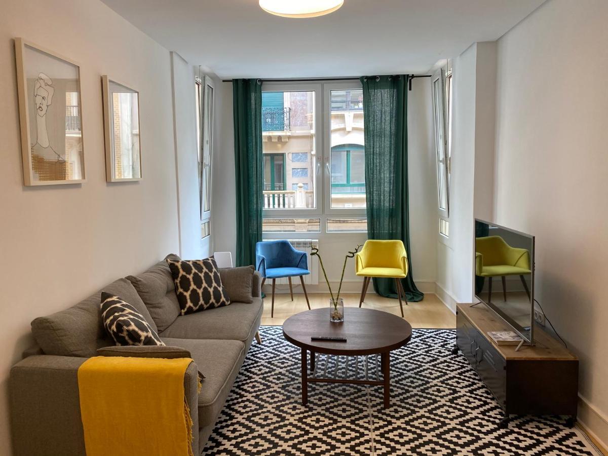 Usandizaga Apartment, Second Line Beach, Free Parking Сан Себастиан Екстериор снимка